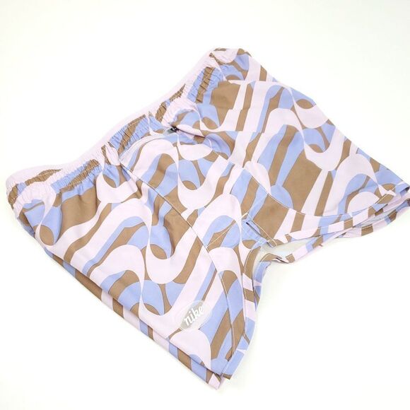 Nike Dri-FIT Icon Clash Tempo Luxe Women's Running Shorts Lilac DQ6117-530 - Picture 8 of 14